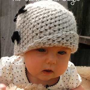 Crochet Pattern-the Baby Lydia Cloche' 0/3-3/6-6/12 Month - Etsy