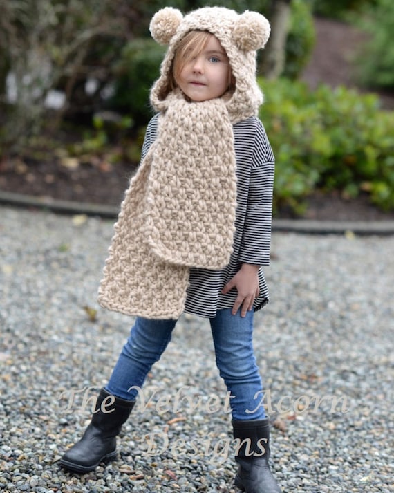 Landon Slouch and Scarf (Adult and Child Sizes)