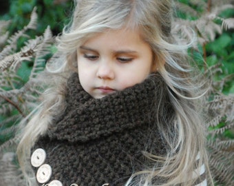CROCHET PATTERN - Remington Cowl (Toddler, Child, and Adult sizes)