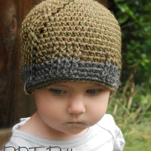 CROCHET PATTERN-Oliver Hat Toddler, Child, Adult sizes image 4