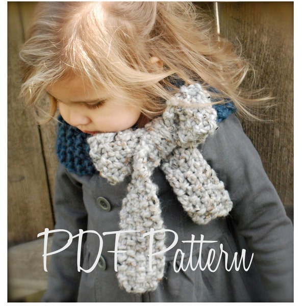 Knitting PATTERN-The Savannah Cowl (Child, Adult sizes)