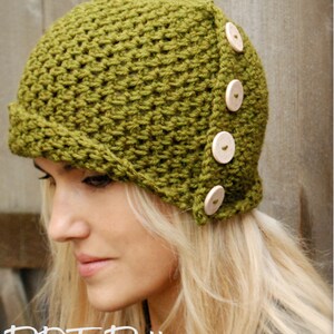 Crochet PATTERN-The Paiyton Cloche' Toddler, Child, and Adult sizes image 2