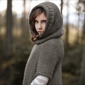 KNITTING Pattern-the Rion Pullover 2/3, 4/5, 6/7, 8/10, , X-s, S, M, L ...
