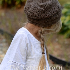 CROCHET PATTERN-The Cade Cap Toddler, Child, Adult sizes image 2