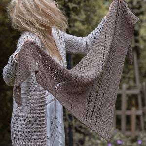 Crochet PATTERN-The Rain Haven Cardigan 2/3, 4/5, 6/7, 8/9, 10/12, 14/16, S, M, L, X-L, XX-L, XX-L/L3X-L and 3X-L/4X-L image 6