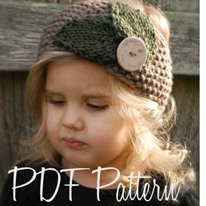 Knitting PATTERN-The Jordynn Warmer Toddler, Child, Adult sizes image 4