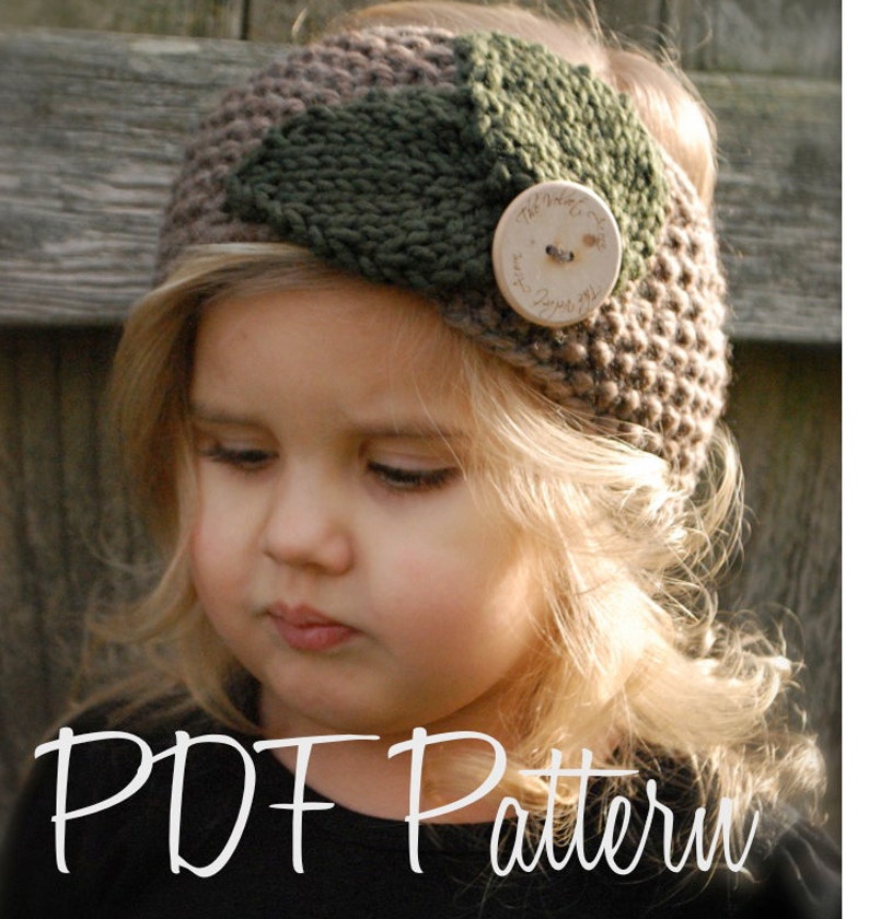 Knitting PATTERN-The Jordynn Warmer Toddler, Child, Adult sizes image 4