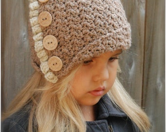 Crochet PATTERN-The Jayleigh Cloche' (12/18 months, Toddler, Child, and Adult sizes)