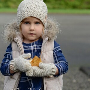 CROCHET PATTERN-Pomleigh Set Toddler, Child, and Adult sizes image 4