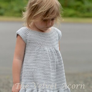 CROCHET PATTERN-The Swaleigh Top 2/3, 4/5, 6/7, 8/9, 10/11, 12/13, 14/16, Small, Medium and Large sizes image 2