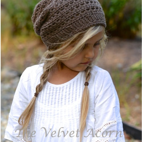 CROCHET PATTERN-The Cade Cap (Toddler, Child, Adult sizes)