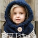 Knitting PATTERN-The Canyon Cowl (Toddler,Child, Adult sizes)