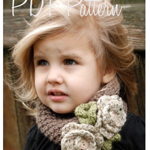 Crochet PATTERN-The Braelyn Warmer Toddler, Child, and Adult sizes image 2