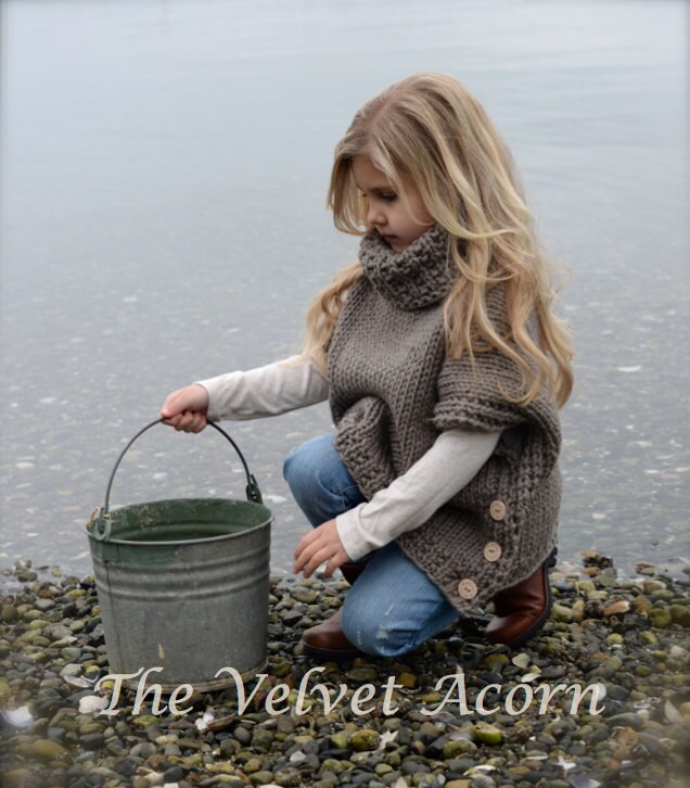 Knitting Pattern - Azel Pullover (2, 3/4, 5/7, 8/10, 11/13, 14/16