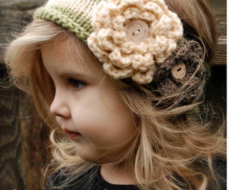 Knitting PATTERN-The Nataleigh Warmer (Toddler, Child, and Adult sizes)