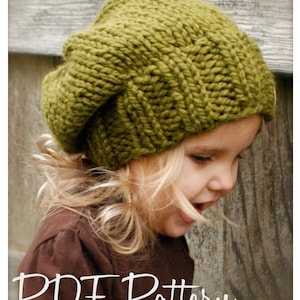 BREITEPATROON - Sydnie Slouchy (maten voor peuters, kinderen en volwassenen)