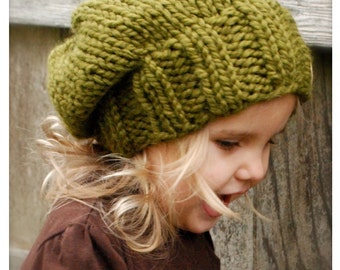 KNITTING PATTERN - Sydnie Slouchy (Toddler, Child and Adult sizes)