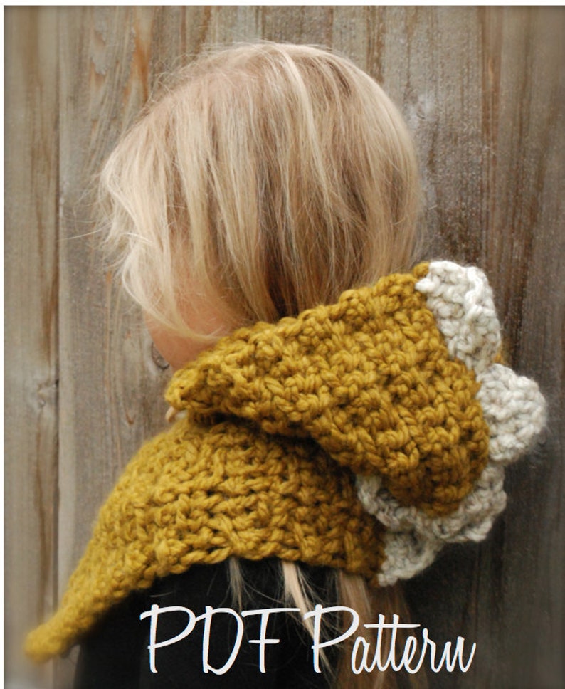 CROCHET PATTERN Drako Dino Cowl 12/18 month,Toddler, Child, Adult sizes image 4