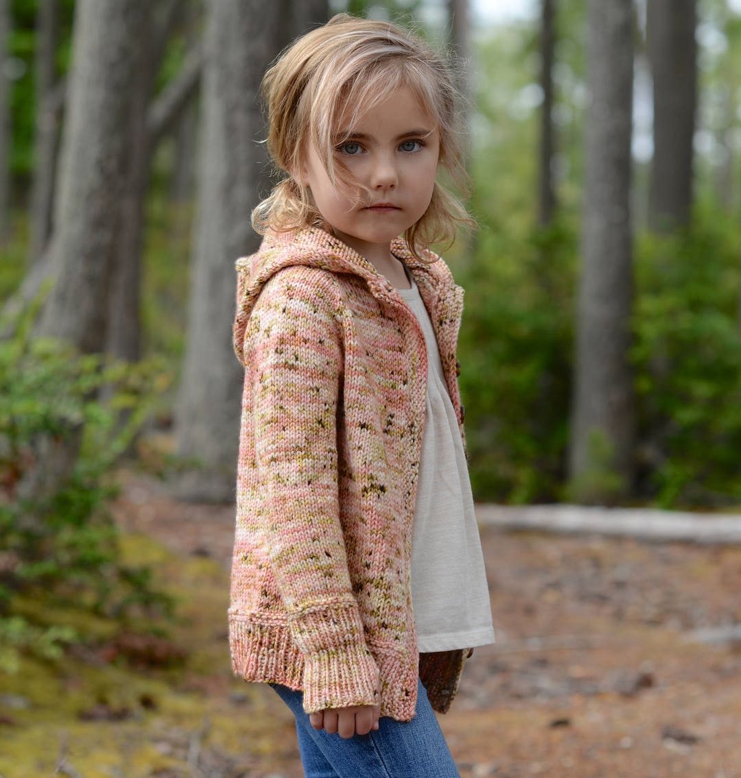 KNITTING Pattern-the Balete Cardigan 1/2 3/4 5/6 7/8 9/10 - Etsy