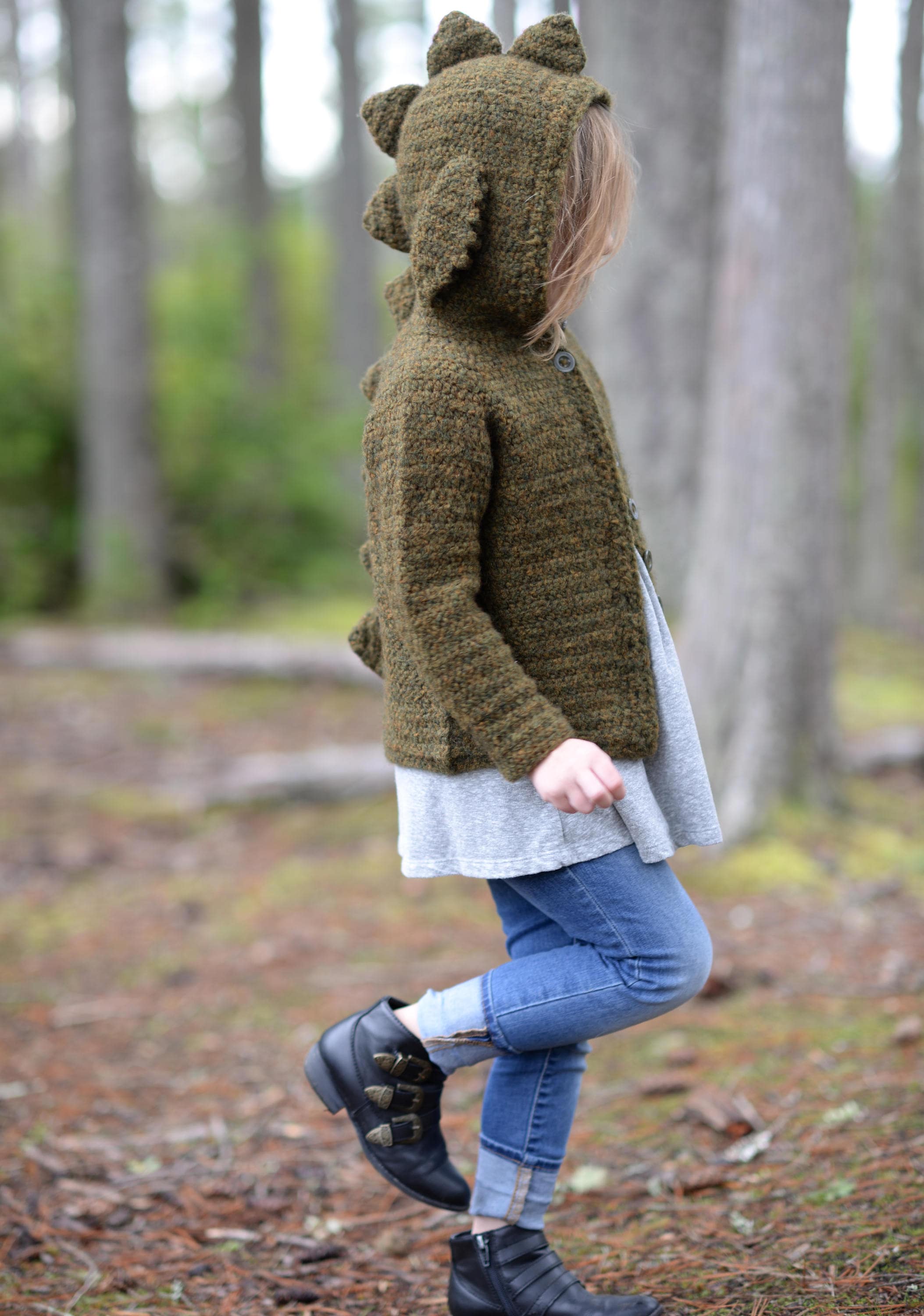 Datte Patterns CROCHET Pattern-the Datte' Cardigan 1/2, 3/4, 5/6, 7/8, 9/10, 11/13, 14 ...
