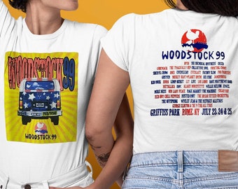 Woodstock 99 Shirt, Vintage 1999 Woodstock Shirt, Woodstock 99 Festival Shirt, Woodstock Shirt