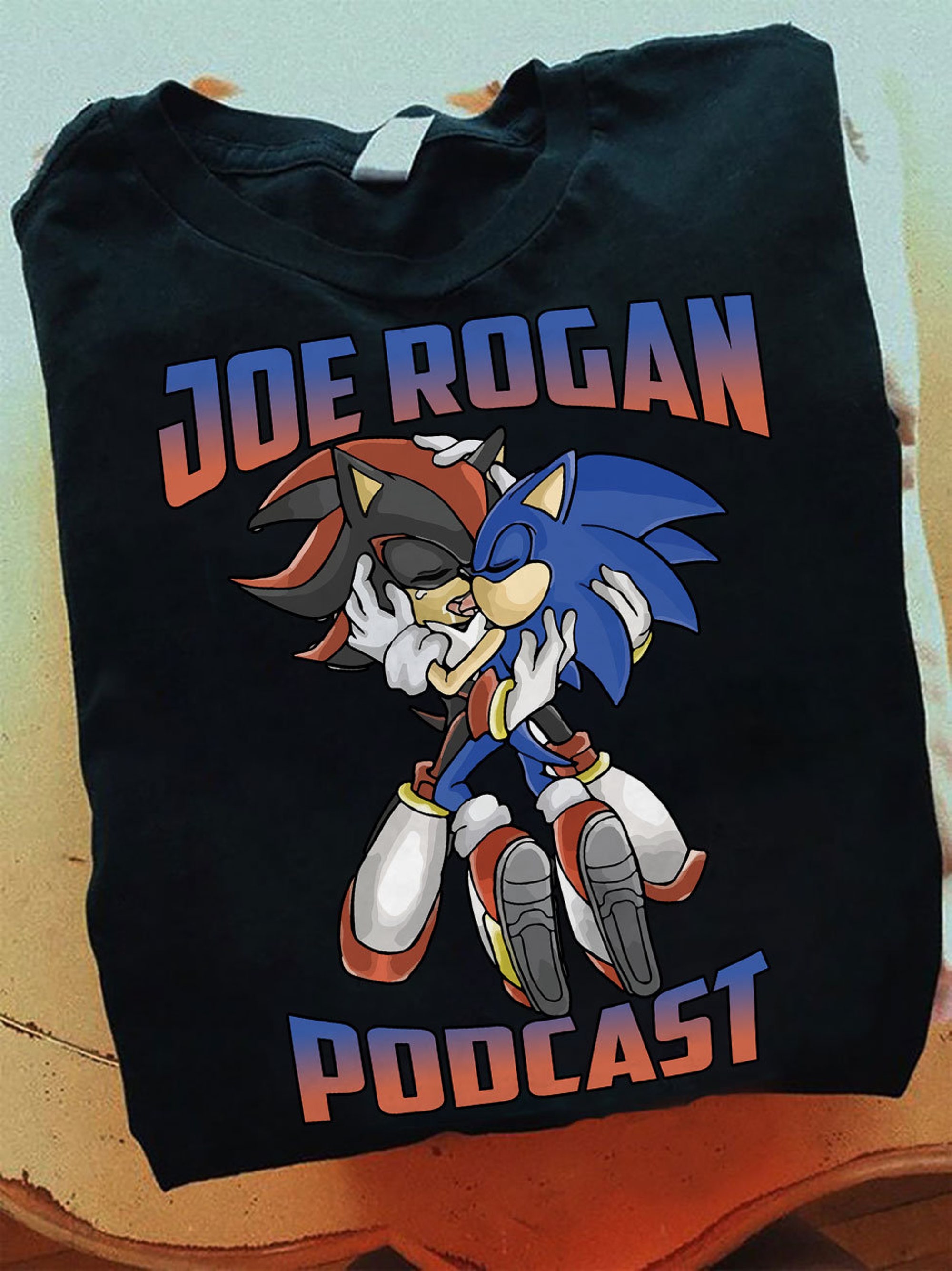 Discover Joe Rogan Podcast Shirt,  Joe Rogan Podcast Sonic Shirt, Joe Rogan Shirt, Sonic Shirt, The Joe Rogan Experience Tshirts