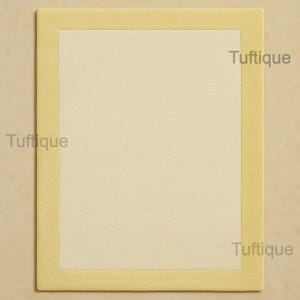 Handgetuft tapijt effen lichtgeel en wit 100% wollen vloerkleed voor woonkamer, slaapkamer, keuken, kinderkamer, hal, kantoor 5 x 8 8 x 10 9 x 12