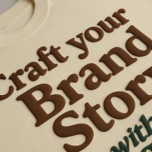 Small Custom Puff Heat Transfers | Up to 4&quot;|  3D Effect Prints | Ready to Press | Bulk | Precut