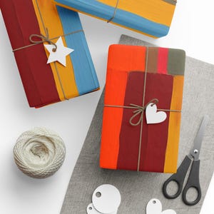 Unresolved Stripe Situation Wrapping Paper With No Intention of Explaining Itself