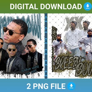 Chris Brown Breezy Tour 2025 T-Shirt Design: Bootleg PNG (Digital Download)