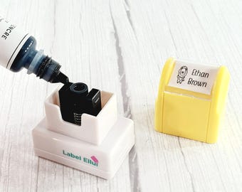 Recarga de tinta de 10 ml para sellos de ropa, sellos autoentintables, sellos preentintados, sellos de tela y sellos textiles.