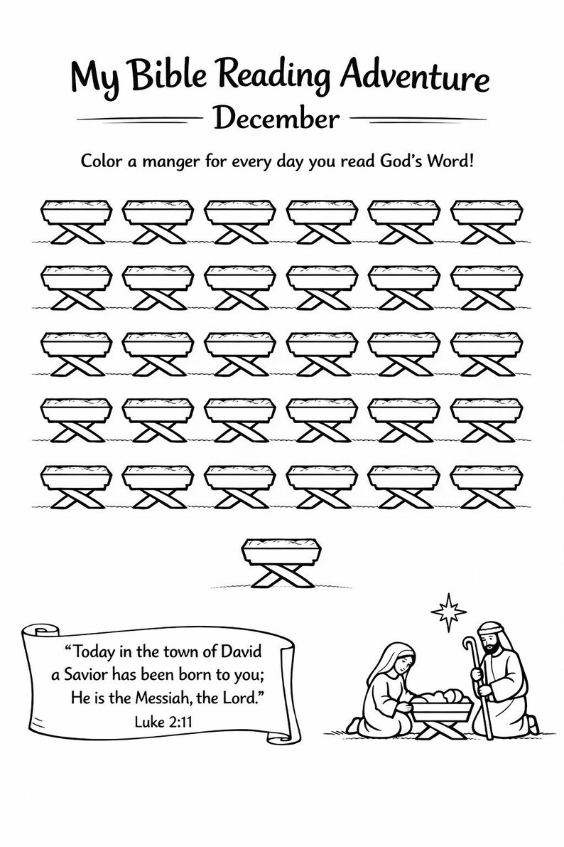 Scripture Memory Tracker Bible Reading Tracker for Kids | Memory Verse Worksheet Bundle ...