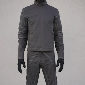 Cosplay Flight Suit | Mandalorian Undersuit | Star Wars Costume Base Layer | Sci-Fi Armor Undersuit | Cosplay Clothing
