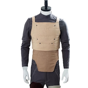Star Wars Cosplay Flak Vest | Mandalorian Clone Trooper Armor Undersuit Chest Plate Vest | Sci-Fi Costume Prop