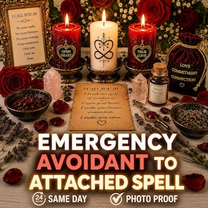 Emergency Avoidant Spell - Stop Hot Cold Behavior Make Them Chase You Commit Fast