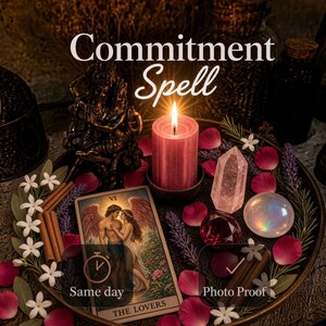 Feitiço de Compromisso, Ritual de Amarração, Realização no Mesmo Dia, Faça a Pessoa se Comprometer, Magia da Devoção