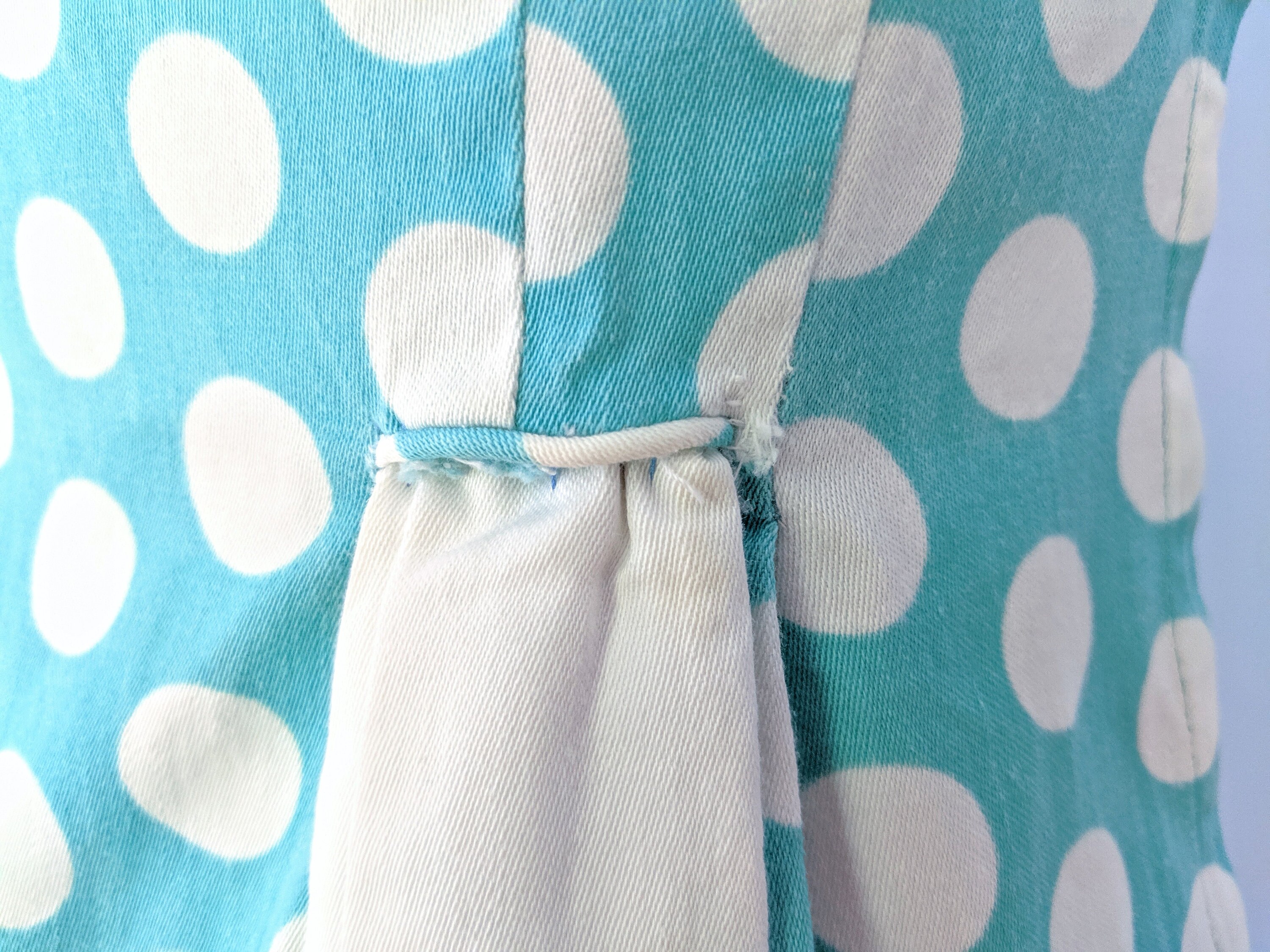 polka dot wiggle dress