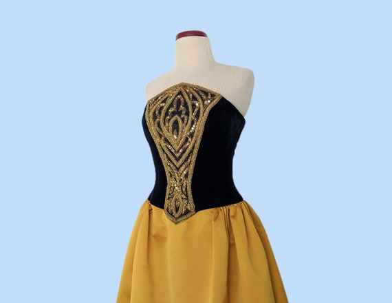 Vintage Bob Mackie Beaded Cocktail Dress, Vintage… - image 7