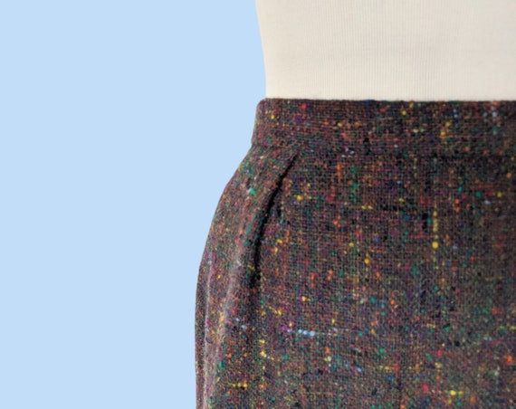 Vintage 1960s Wool Pencil Skirt - image 5