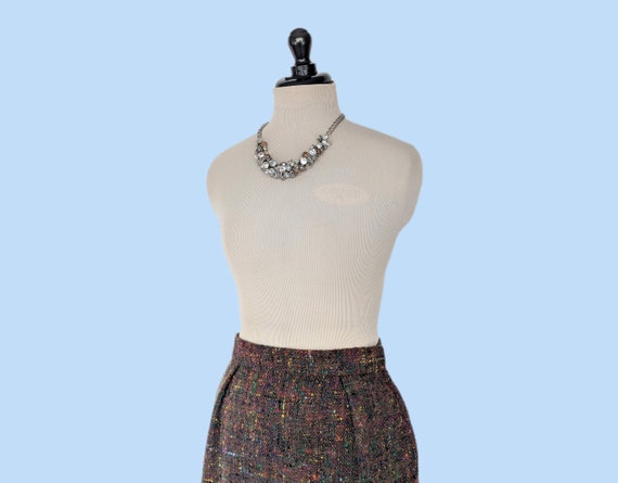 Vintage 1960s Wool Pencil Skirt - image 6