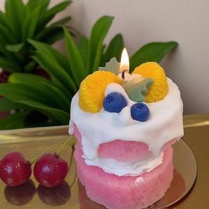 Cake Candle,Personalized Gifts,Best Friend Gifts,Candles,Home Deco,Birthday gift,gift for her,cute candles Happy Birthday Candle,Custom Gift