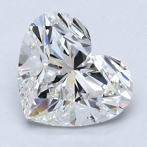 Heart Cut Diamond For Personalized Jewelry, 1.00 To 5.00 Carat IGI Certified Diamond, Eco Friendly Loose Diamond, Man Made Lab Grown Diamond