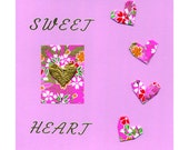 SALE!!!Handmade Valentine's Day cards-Origami Hearts-折り紙 カードSALE!!!