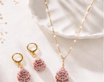 Muschel Schmuck Set