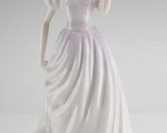 Royal Doulton figure-Lucy- lady with bird in hand HN4459