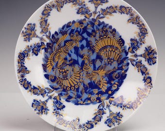 Heinrich Porcelain Echt Kobalt Decorative Plate