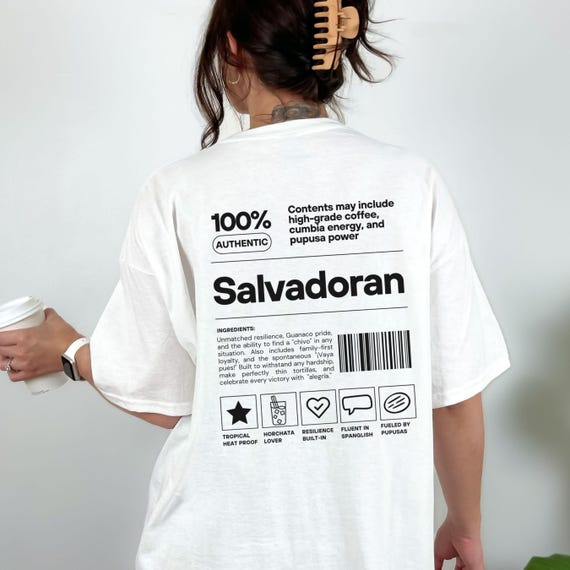Personalized El Salvador Pride T-Shirt, Funny Cuzcatleco Heritage Tee, Gift for Salvadorean Friend, Custom San Salvador Shirt