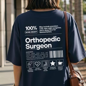 Orthopedic Surgeon Shirt Sweatshirt & Hoodie, Orthopedist Gift, Orthopedics Team Tee, Ortho Doctor Sweater, Orthopedic Nurse, Ortho RAD Tech