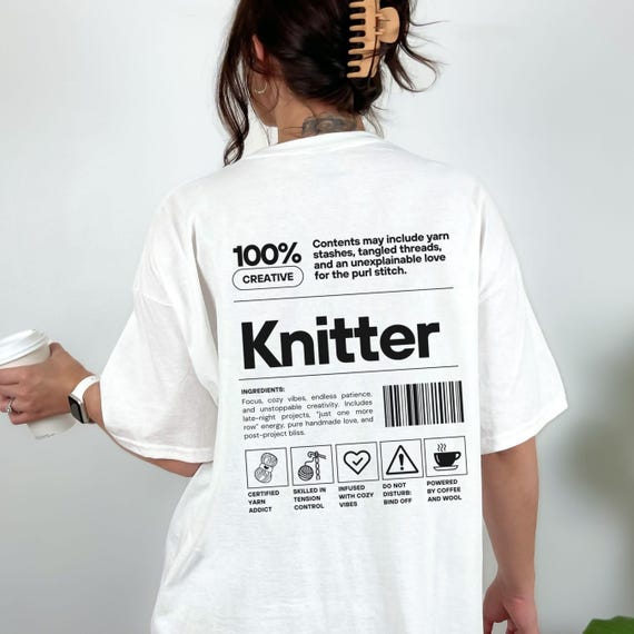 Funny Knitter Shirt Sweatshirt & Hoodie, Custom Yarn Lover Tee, Needleworker Gift, Sewing T-Shirt, Personalized Knitting Gift, Love To Knit