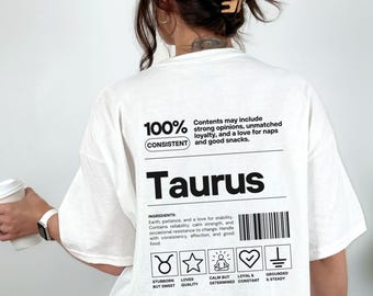 Camiseta engraçada de Touro, moletom e blusa de moletom com capuz, camiseta do signo de Touro, camiseta astrológica do mês de Touro, presente de aniversário de horóscopo